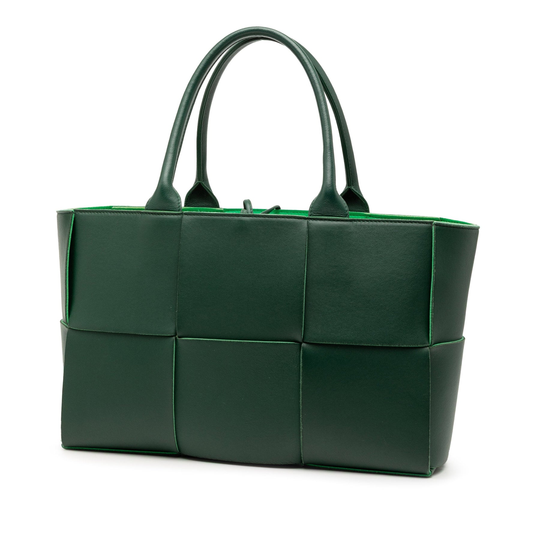 Bottega Veneta Small Nappa Maxi Intrecciato Arco Tote