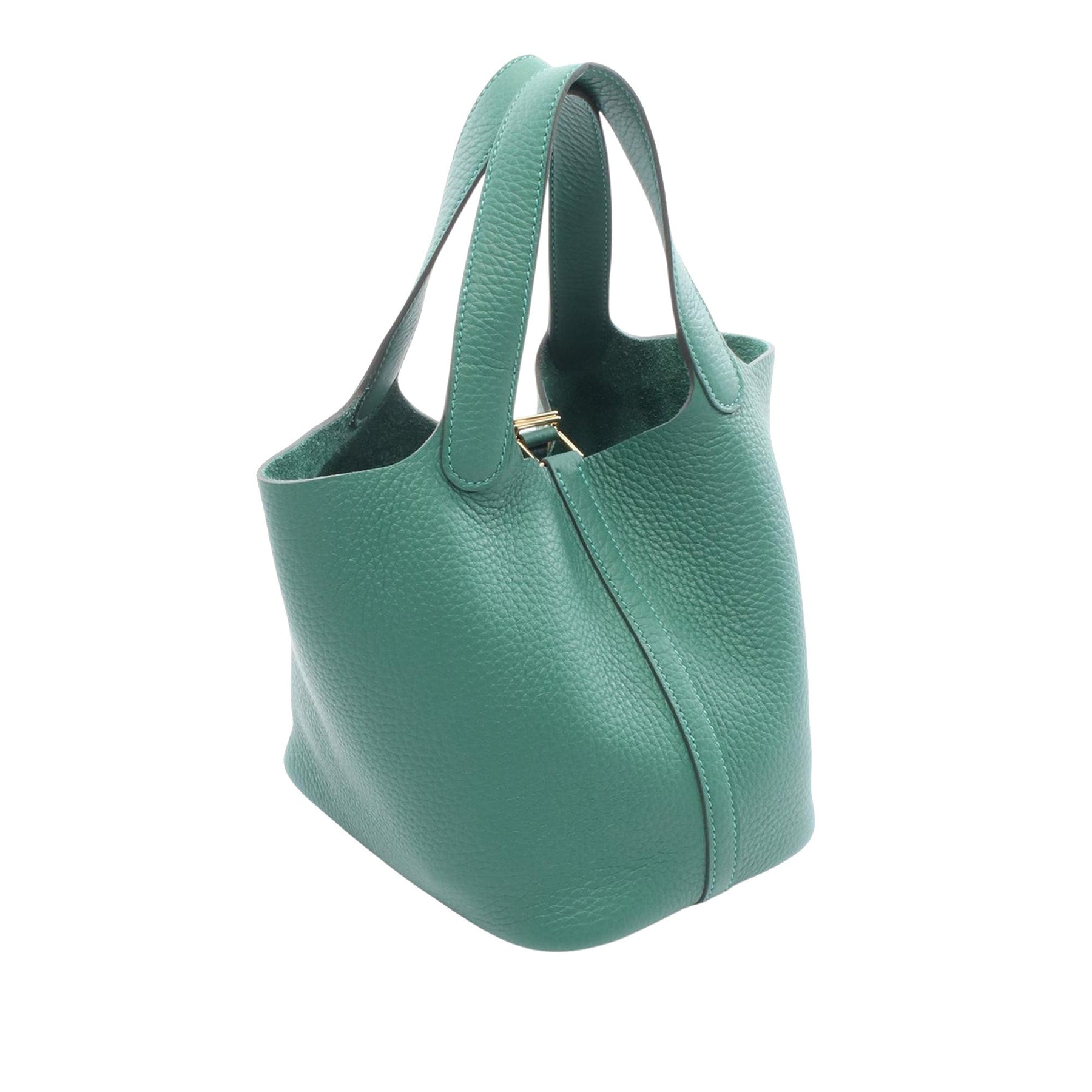 Hermes Picotin Lock PM Handbag Taurillon Clemence leather