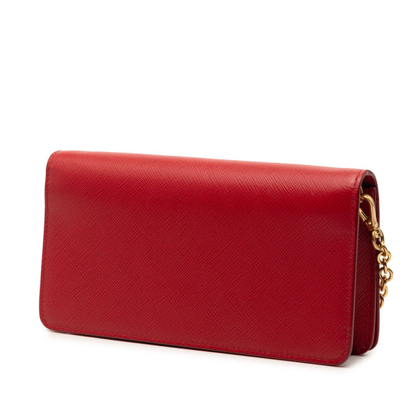Prada Saffiano Wallet On Chain