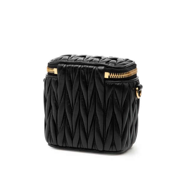 Miu Miu Micro Matelasse Nappa Vanity Crossbody