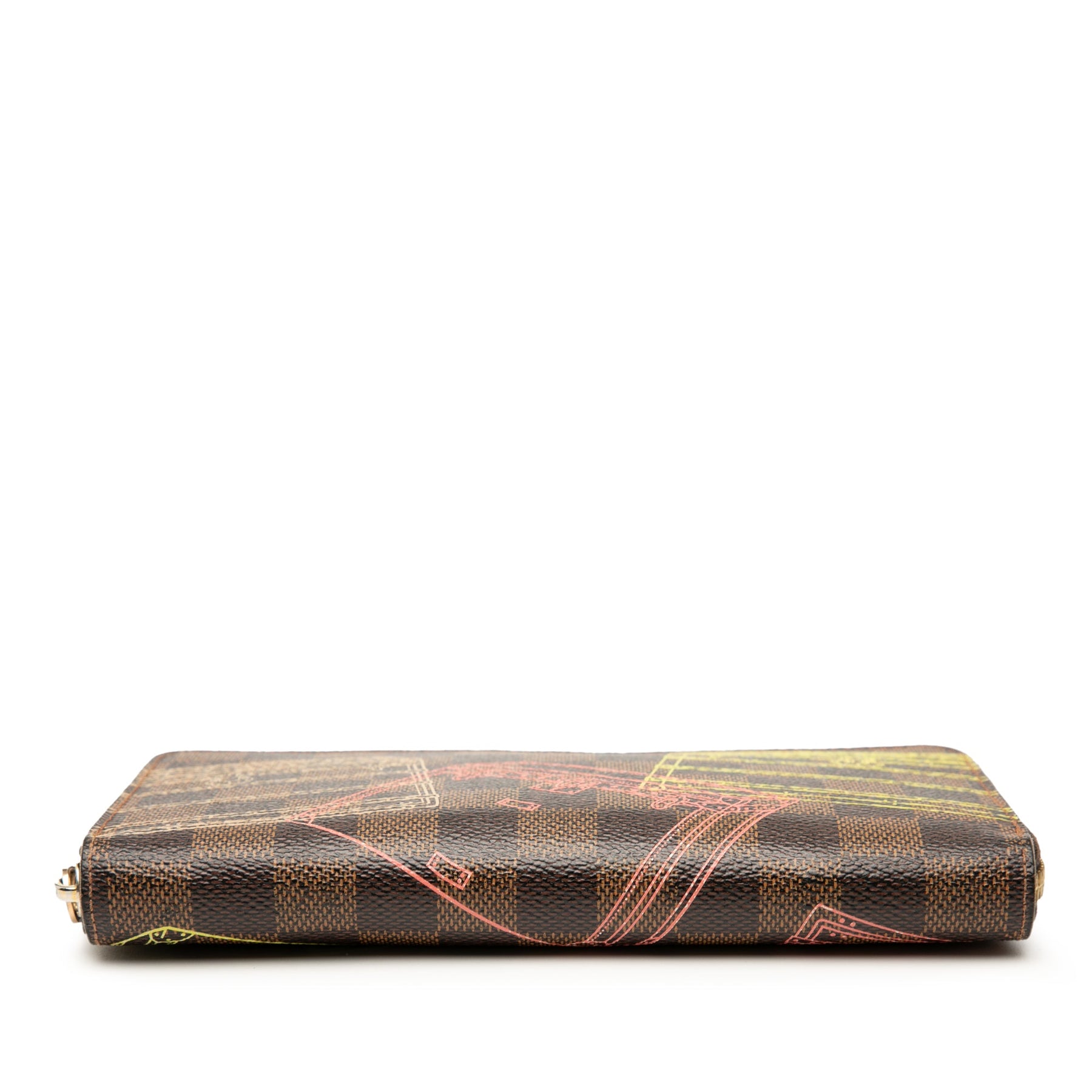 Louis Vuitton Damier Ebene Inventuer Trunks and Locks Zippy Wallet