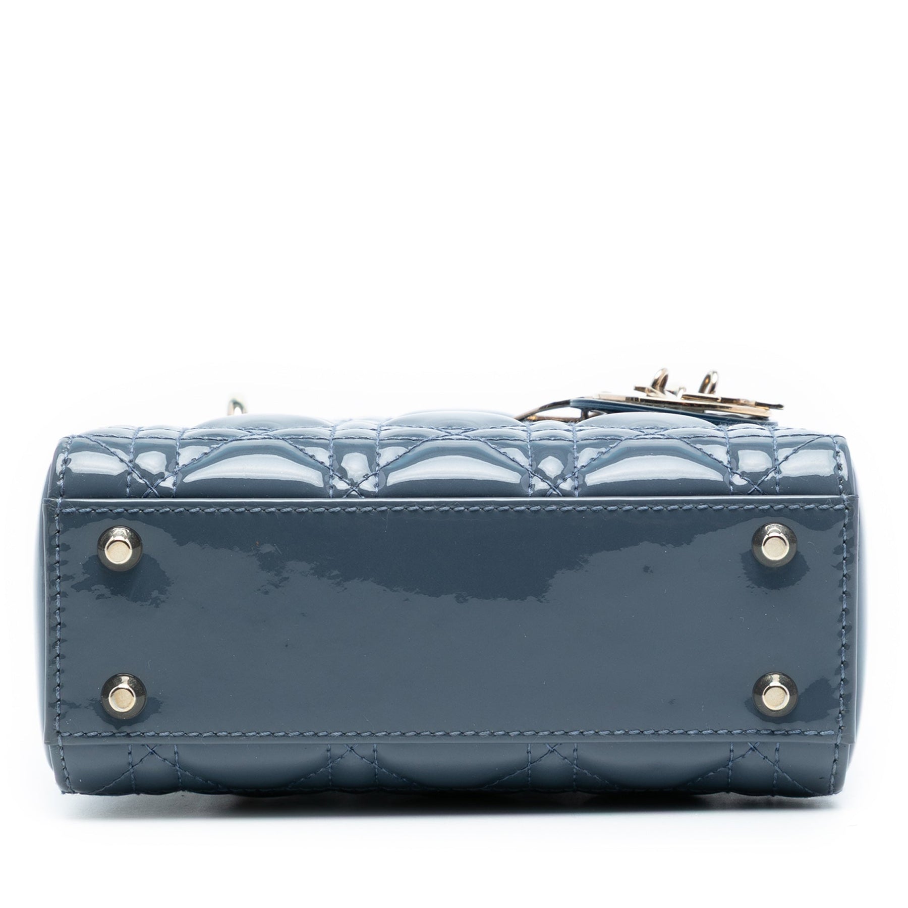 Dior Mini Patent Cannage Lady Dior