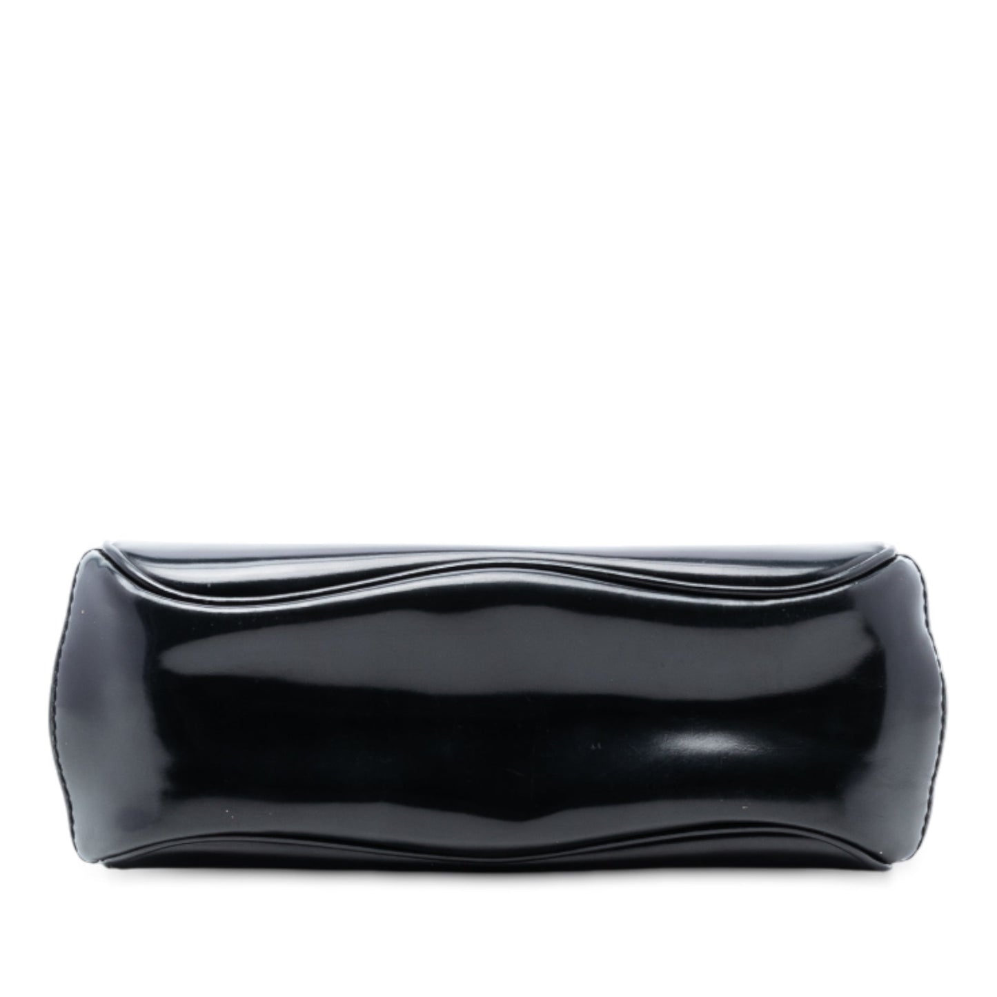 Gucci Mini Polished Leather Bamboo Lady Lock Top Handle Bag