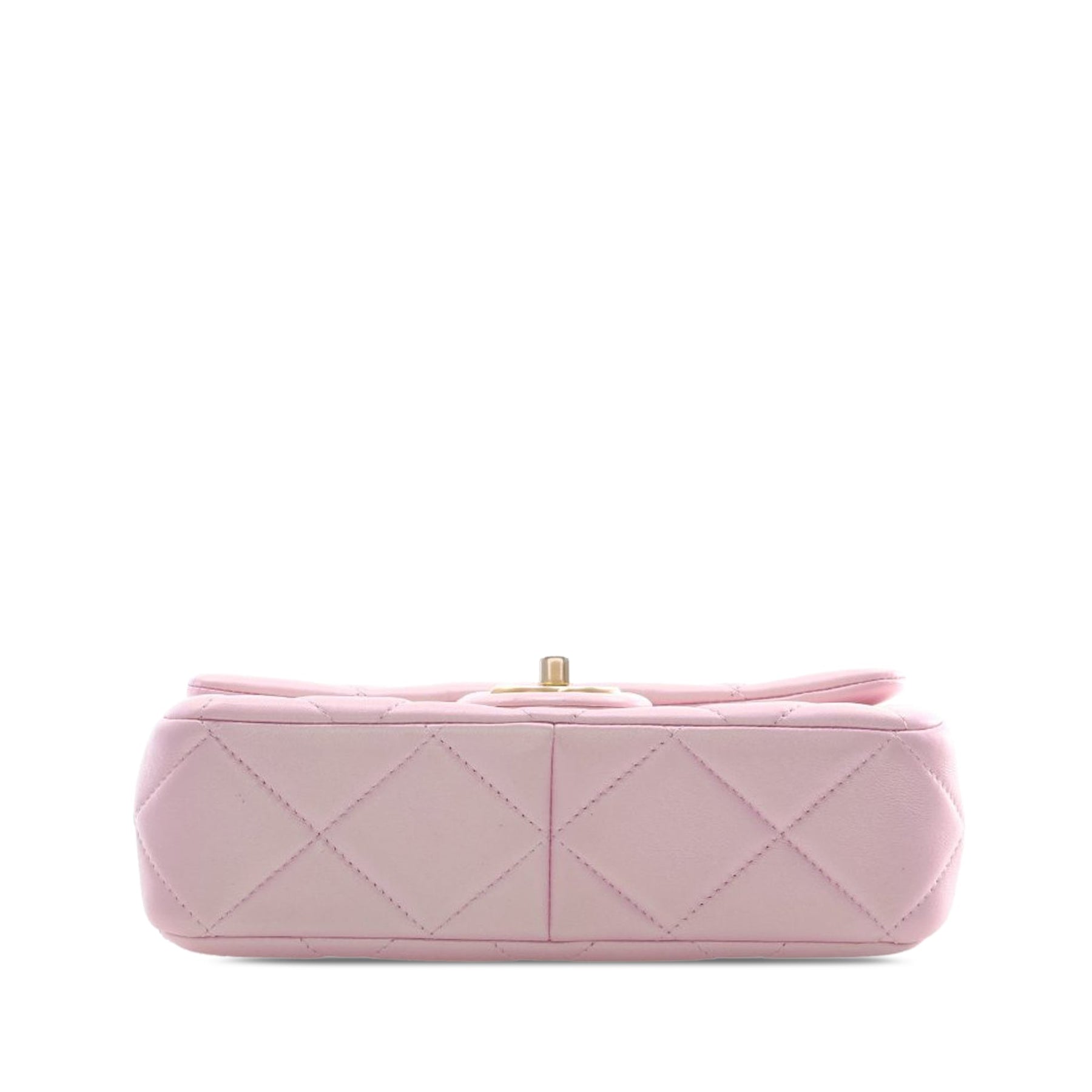 Chanel Mini Quilted Iridescent Lambskin Pearly Flap