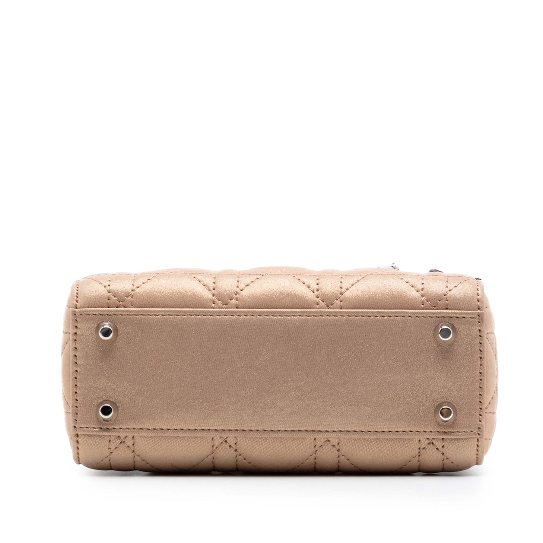 Dior Mini Iridescent Lambskin Cannage Lady Dior
