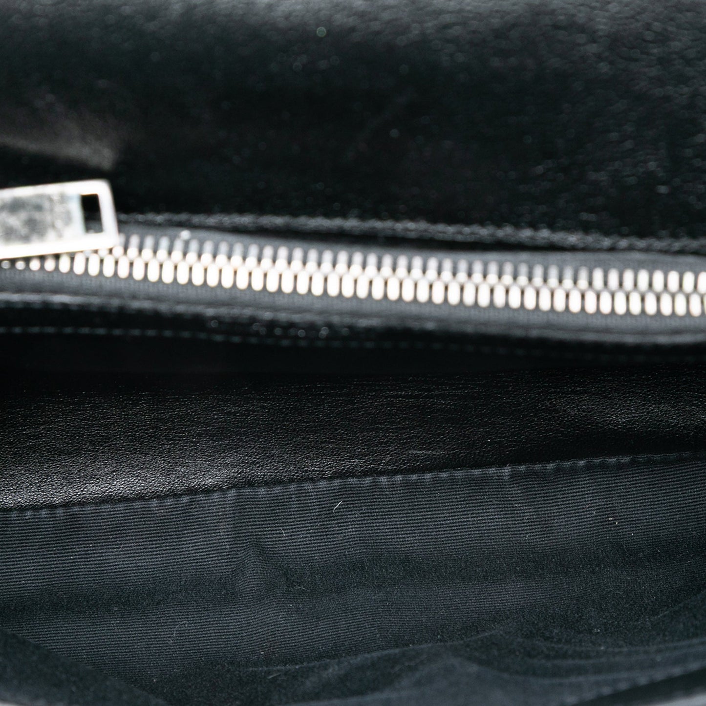 Saint Laurent Medium Chevron Sheepskin Monogram College Satchel