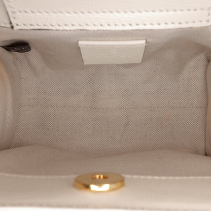 Gucci Mini Leather Bamboo GG Diana Satchel