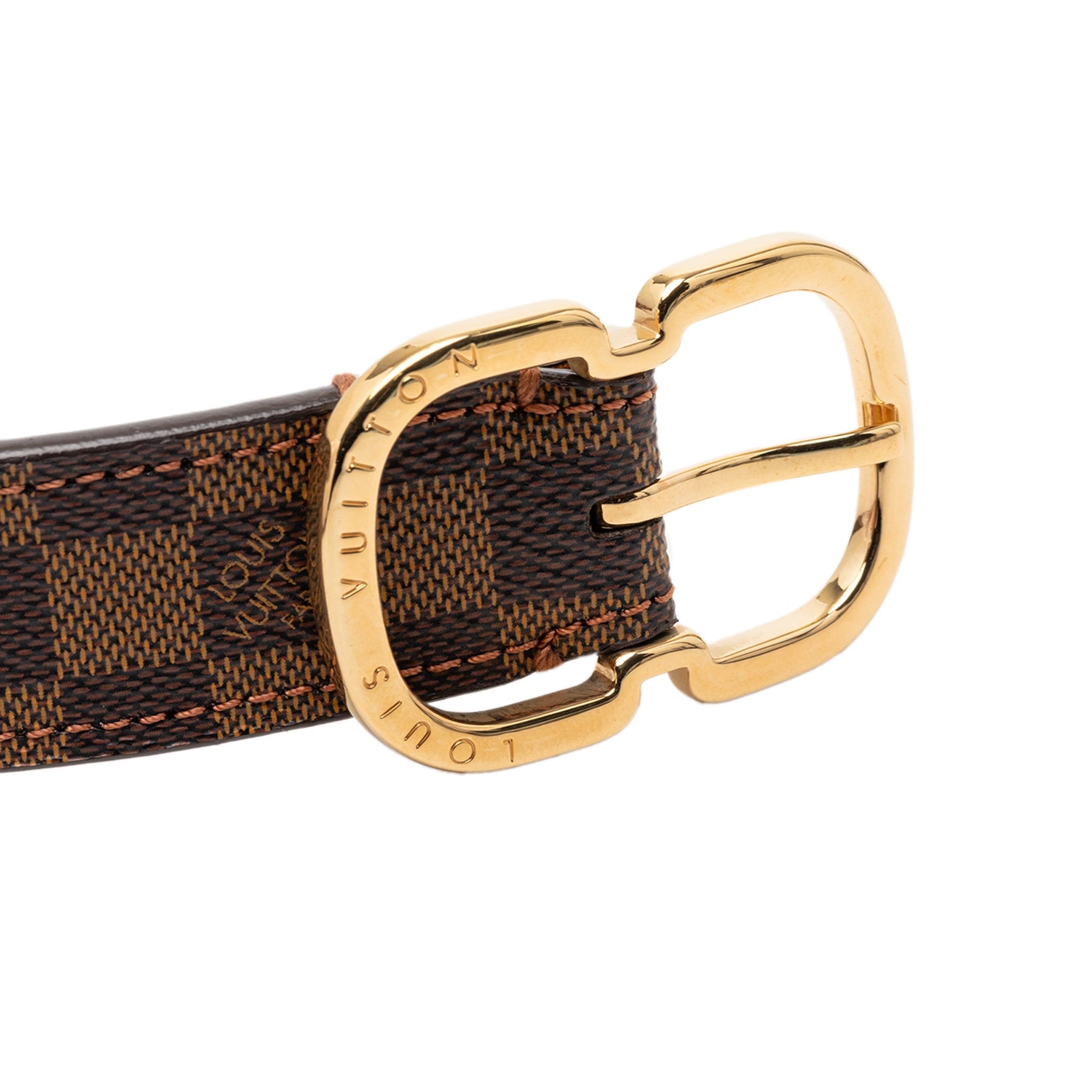 Louis Vuitton Damier Ebene Mini Belt