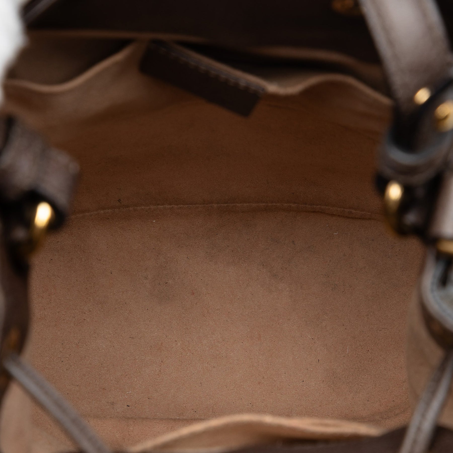 Gucci Small GG Supreme Web Ophidia Bucket Bag