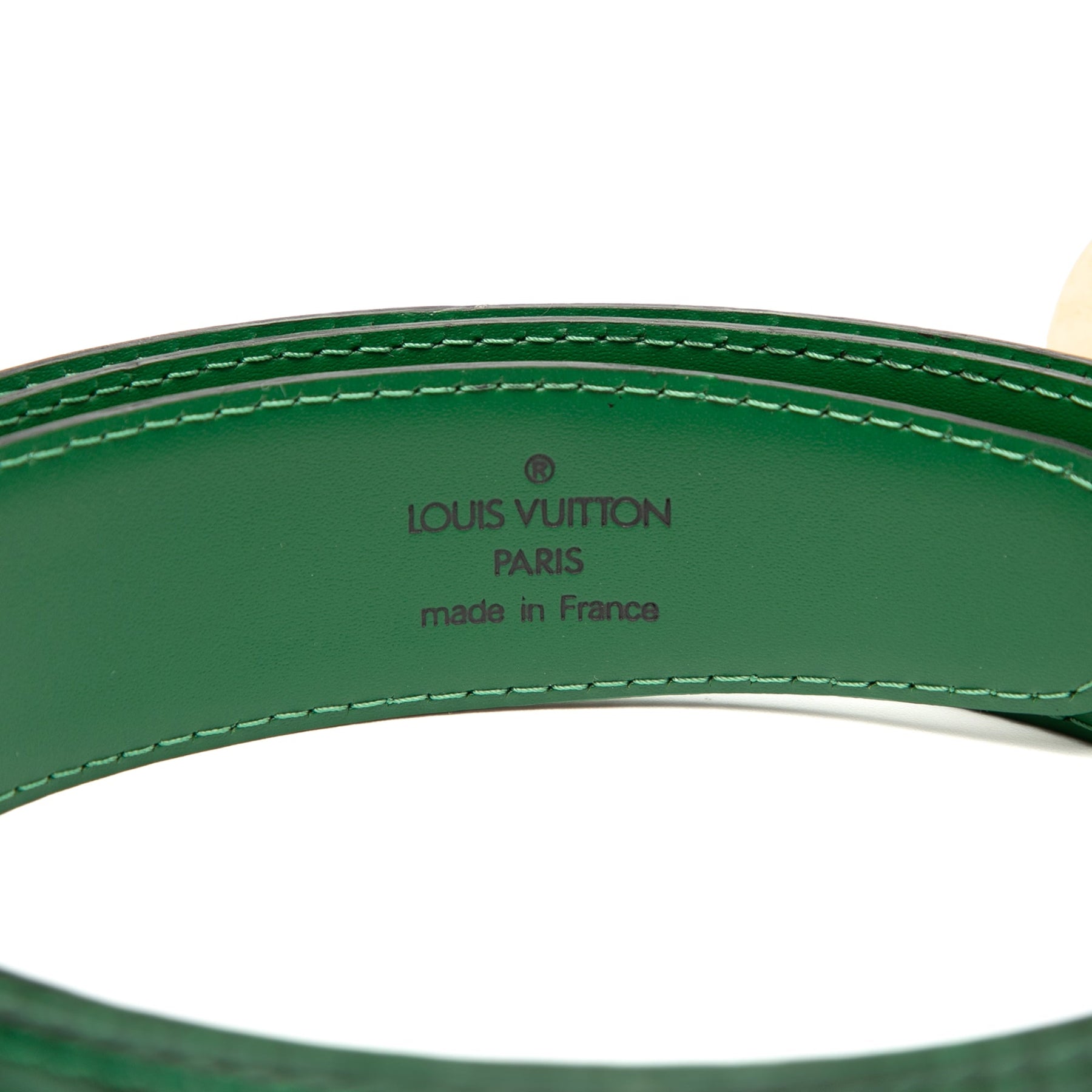 Louis Vuitton Epi Ceinture Belt Green