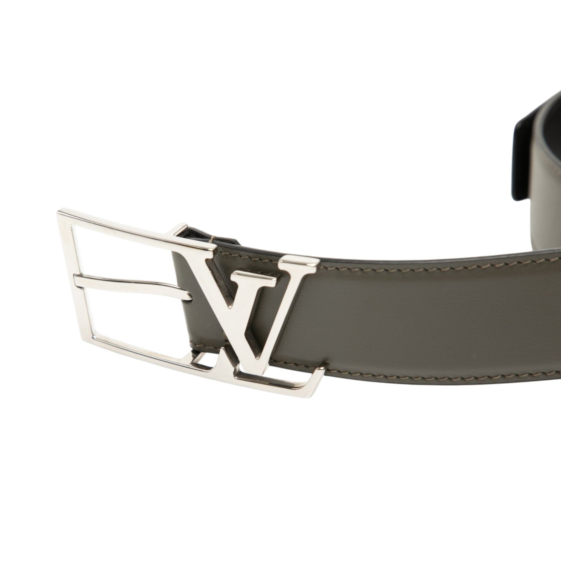 Louis Vuitton Leather LV Initiales Skyline Belt