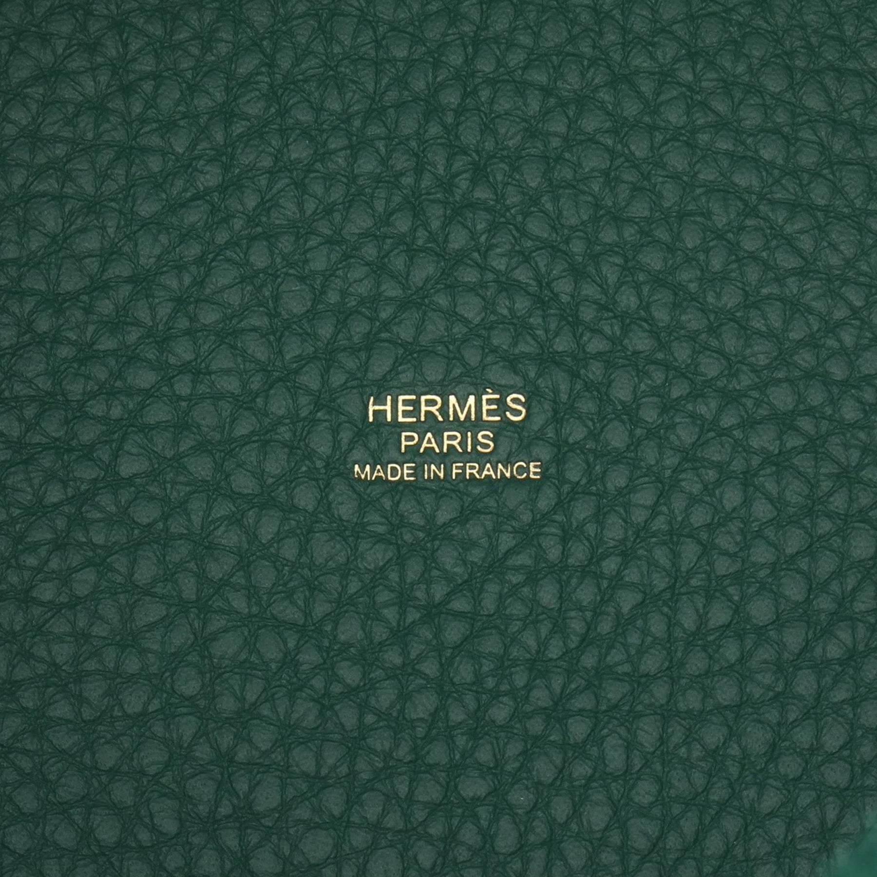 Hermes Picotin Lock PM Handbag Taurillon Clemence leather