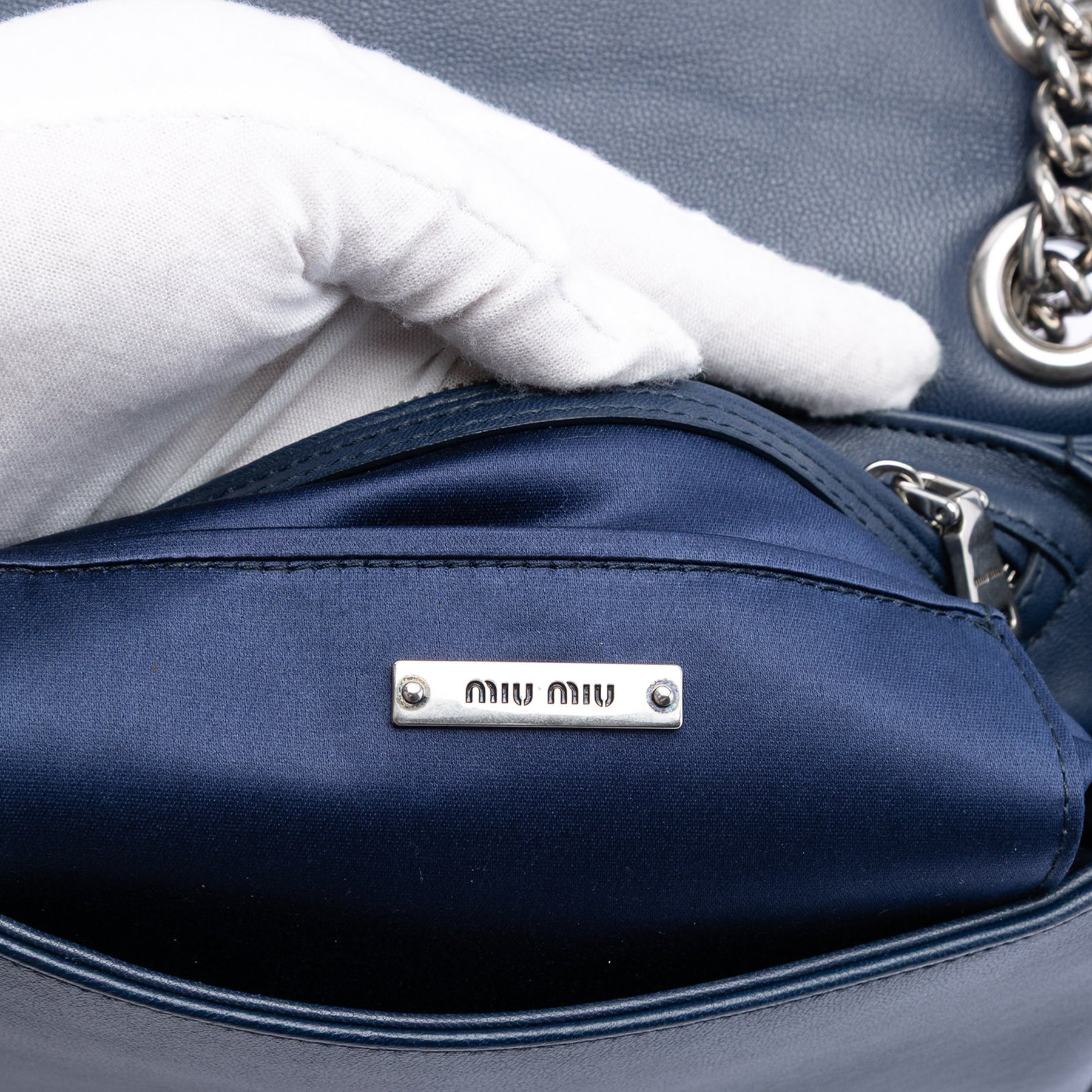 Miu Miu Matelasse Nappa Club Shoulder Bag