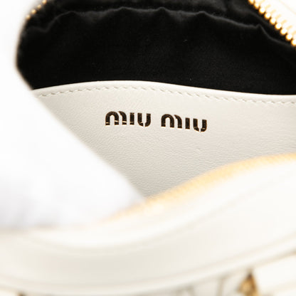 Miu Miu Mini Matelasse Nappa Arcadie Satchel