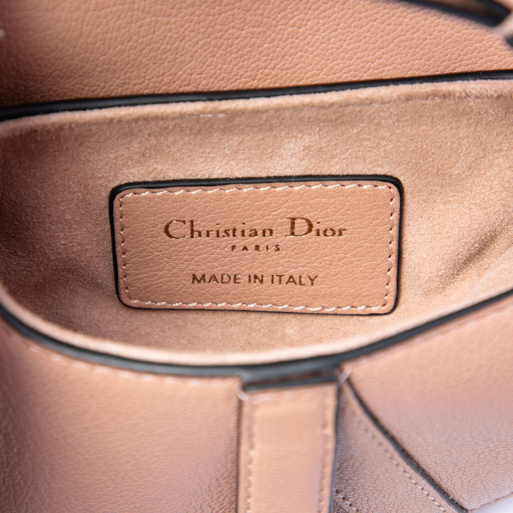 Dior Micro Goatskin Saddle Bag