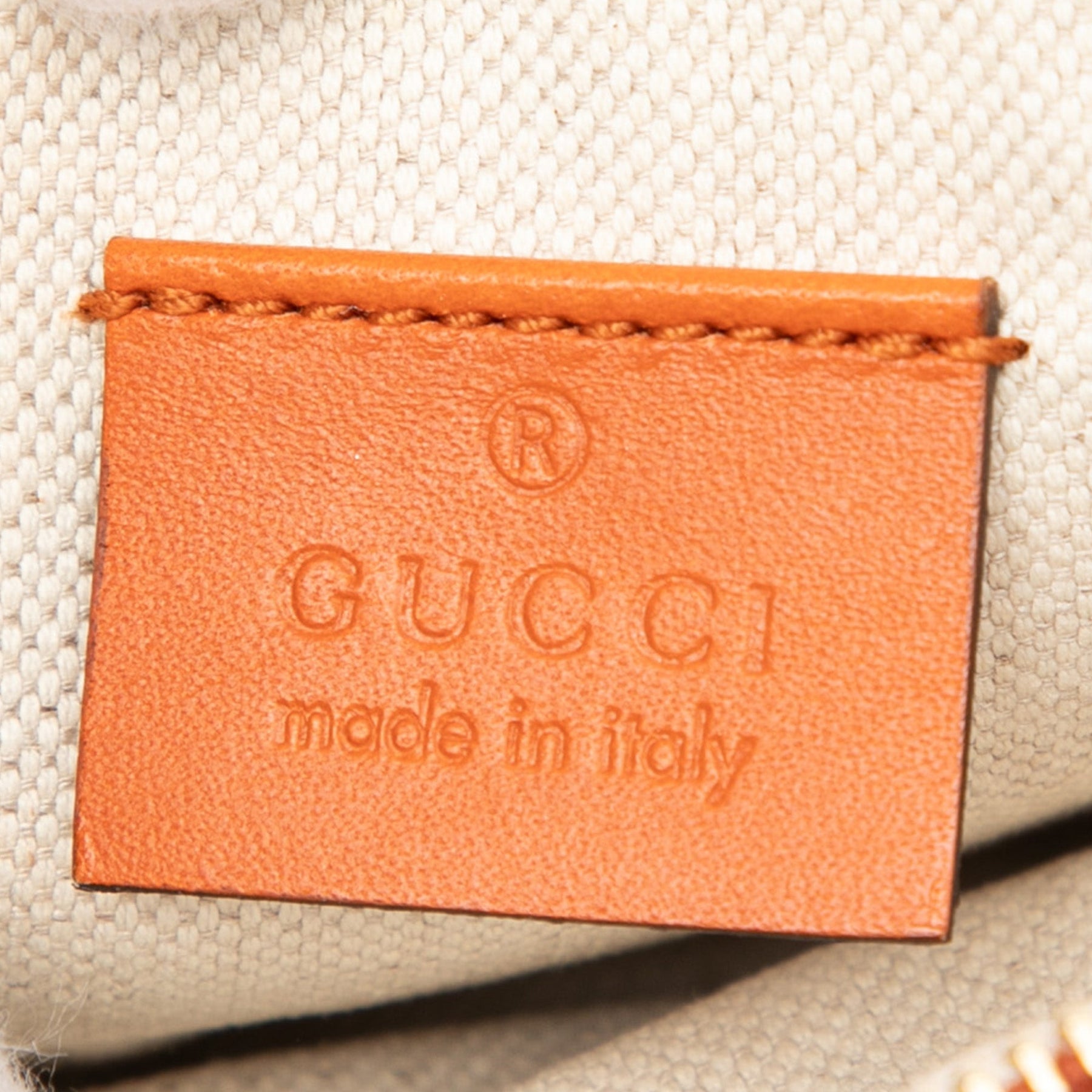 Gucci Small Diamante Canvas Craft Tote