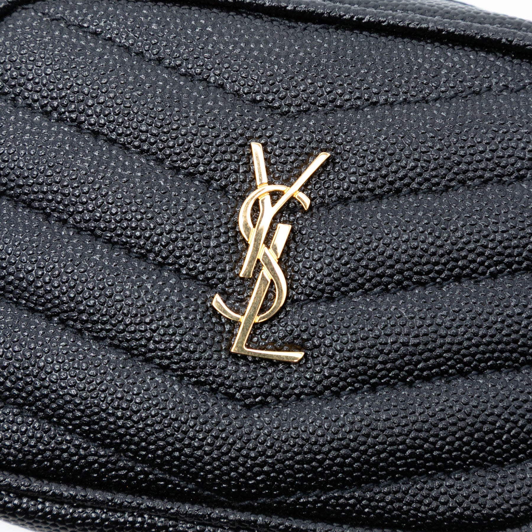 Saint Laurent Baby Matelasse Grain De Poudre Monogram Lou Camera Bag