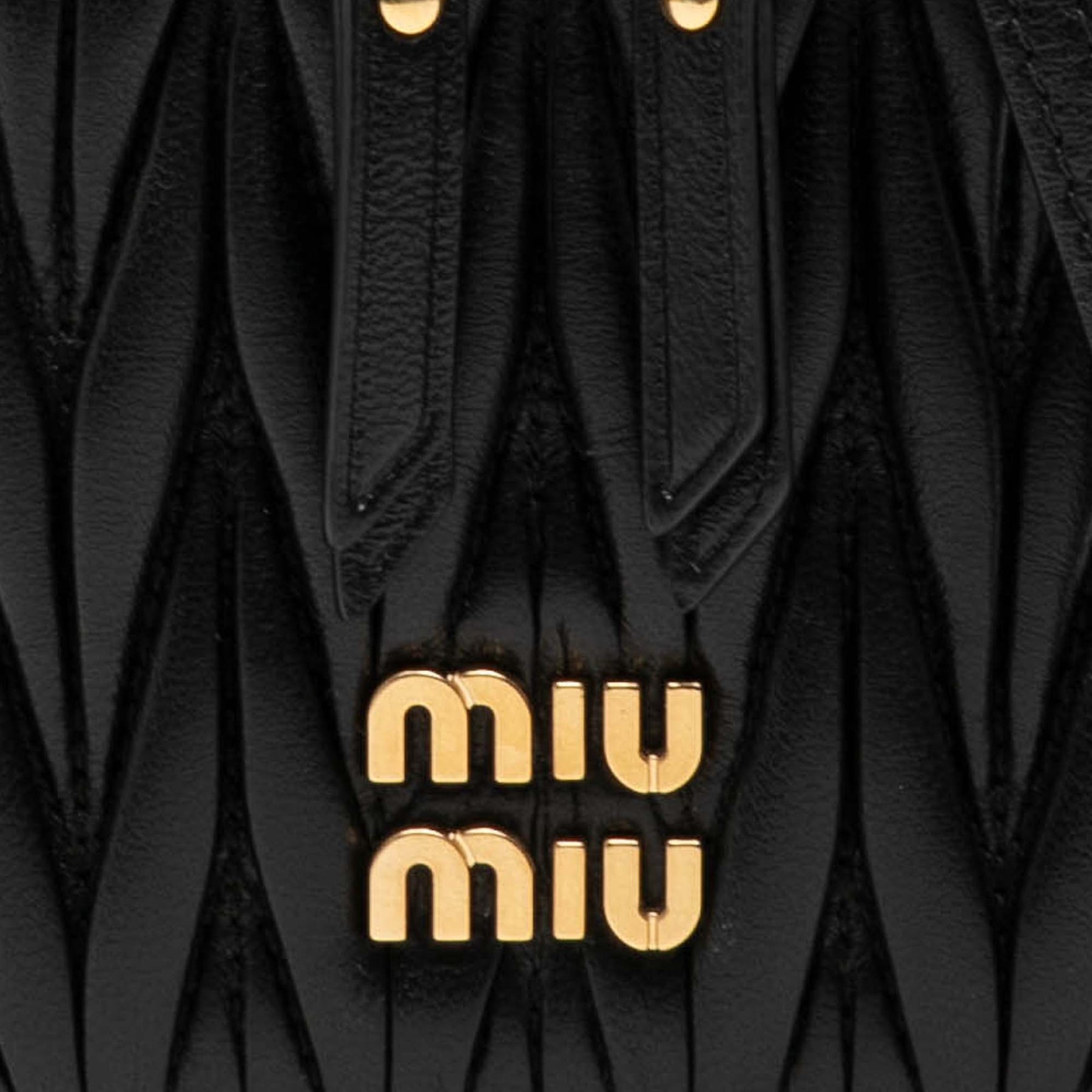 Miu Miu Micro Matelasse Nappa Vanity Crossbody