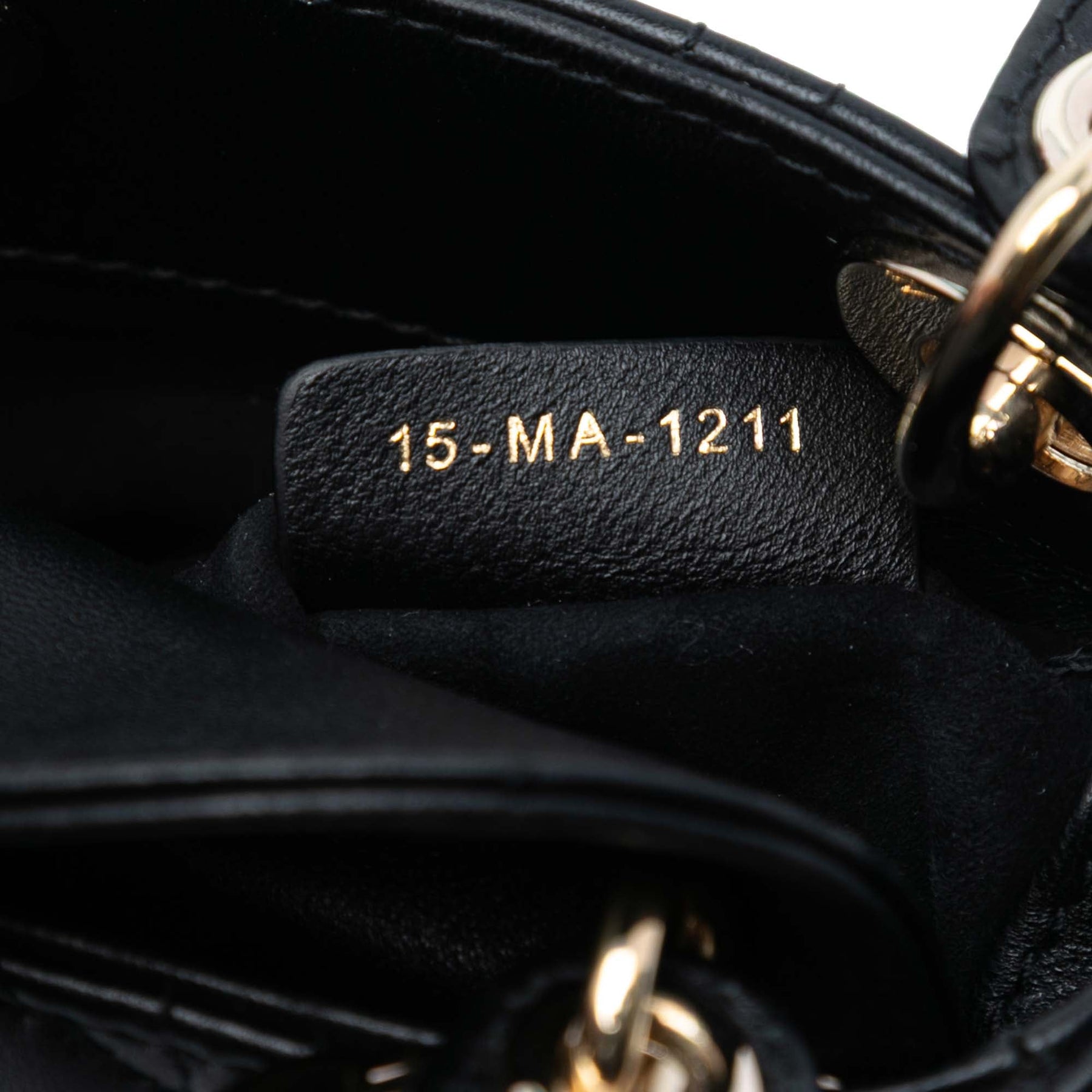 Dior Micro Lambskin Cannage Lady Dior