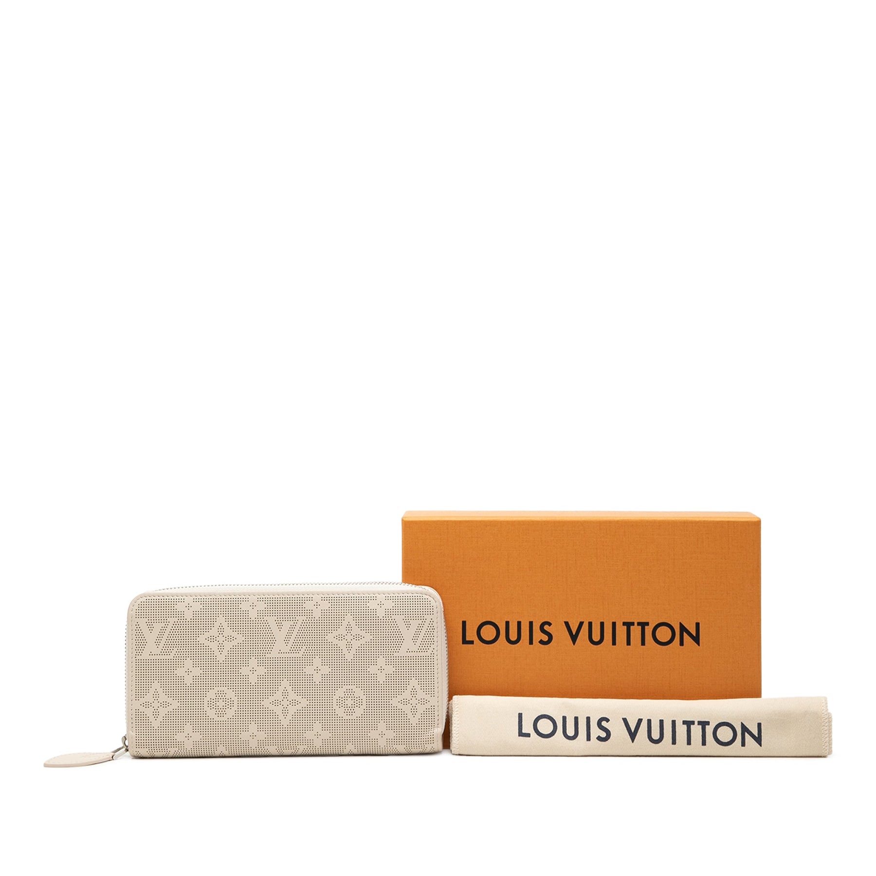 Louis Vuitton Monogram Mahina Reverse Zippy Wallet