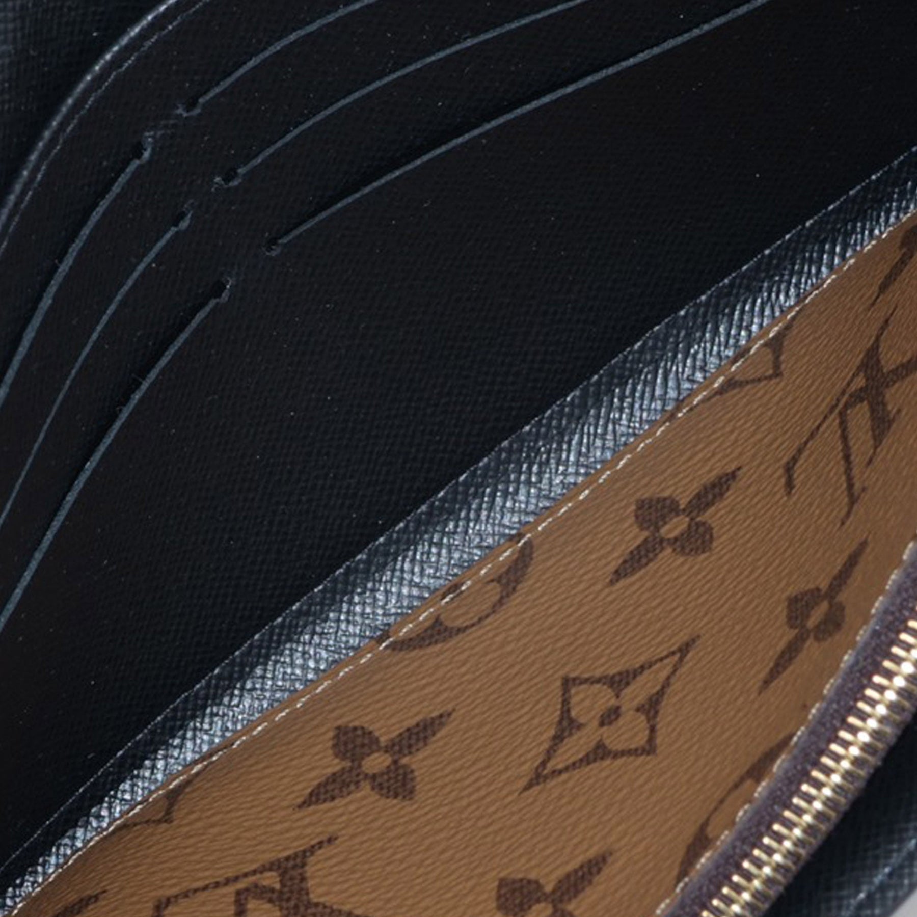 Louis Vuitton Monogram Sarah Reverse Long Wallet