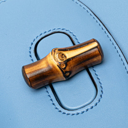 Gucci Mini Calfskin Bamboo Top Handle Bag