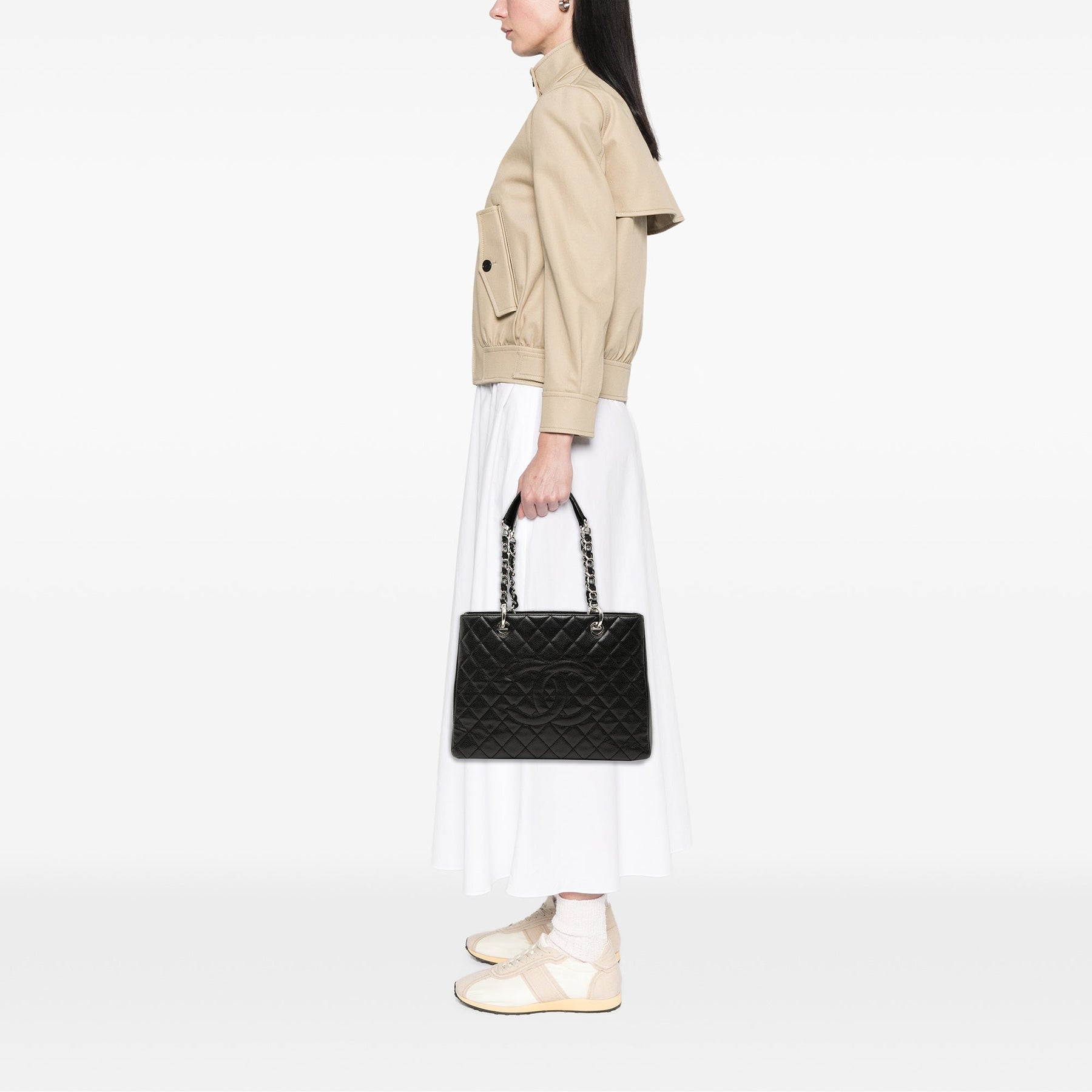 Chanel Caviar Grand Shopping Tote