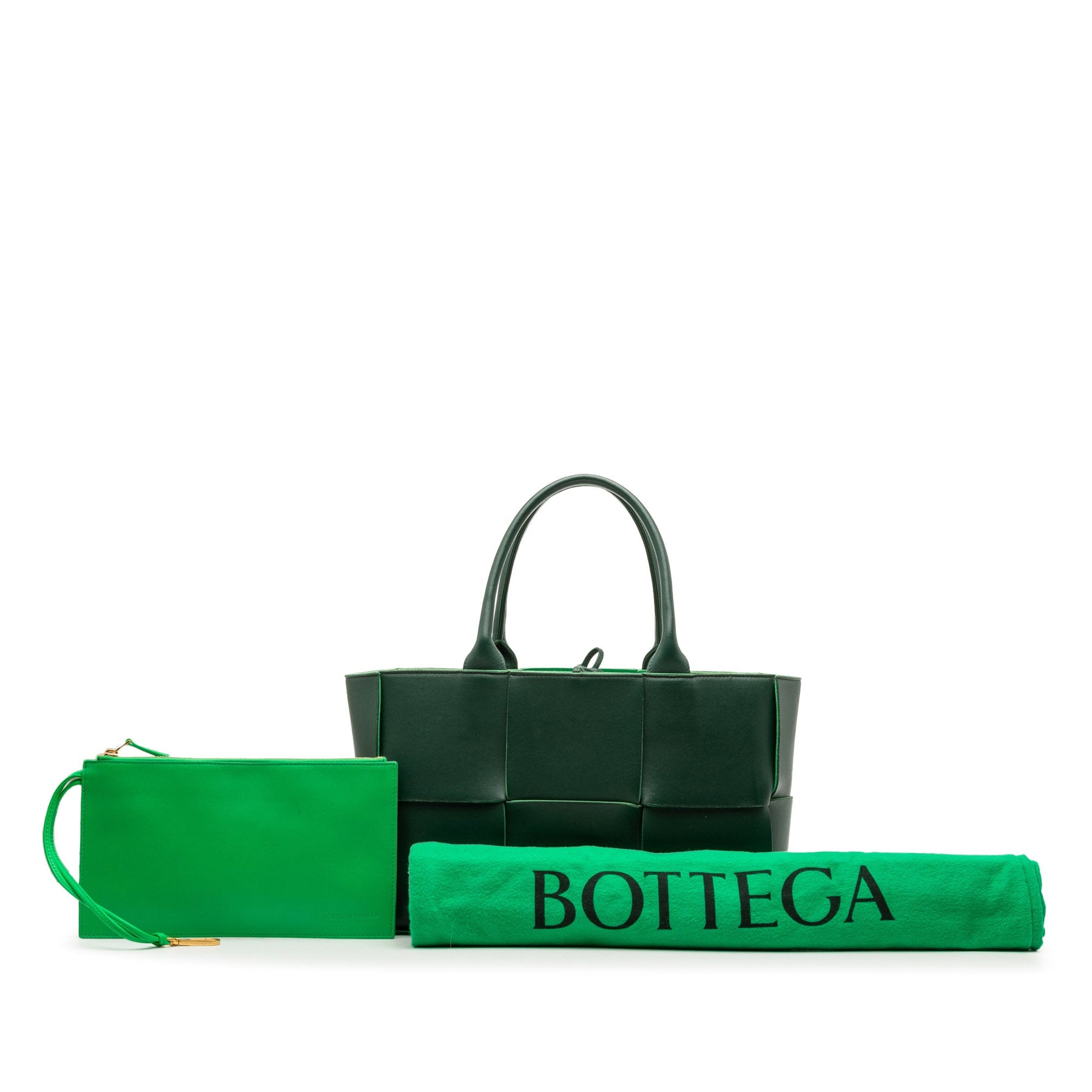 Bottega Veneta Small Nappa Maxi Intrecciato Arco Tote
