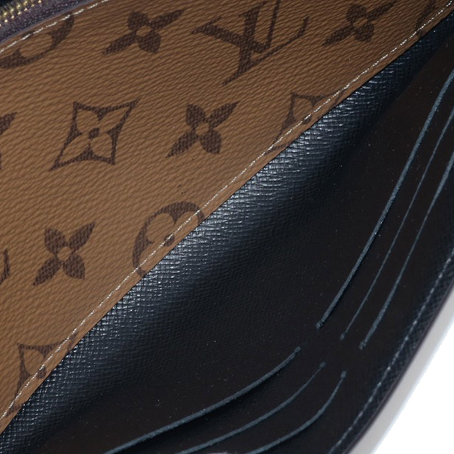 Louis Vuitton Monogram Sarah Reverse Long Wallet