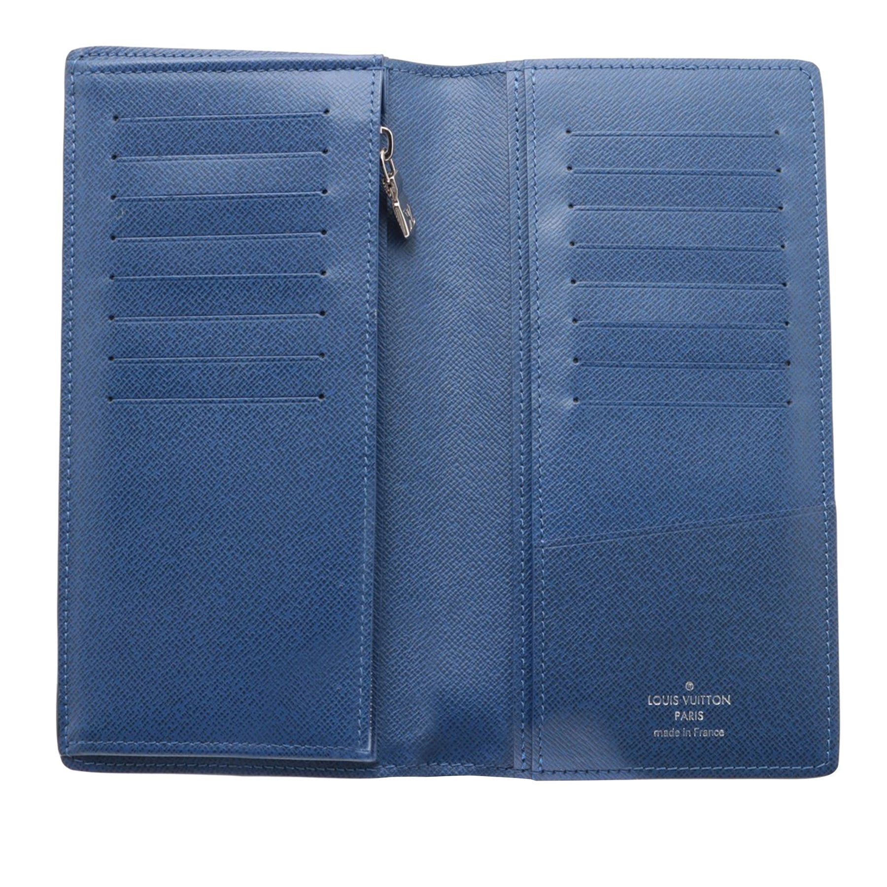 Louis Vuitton Monogram Taigarama Brazza Bifold Long Wallet