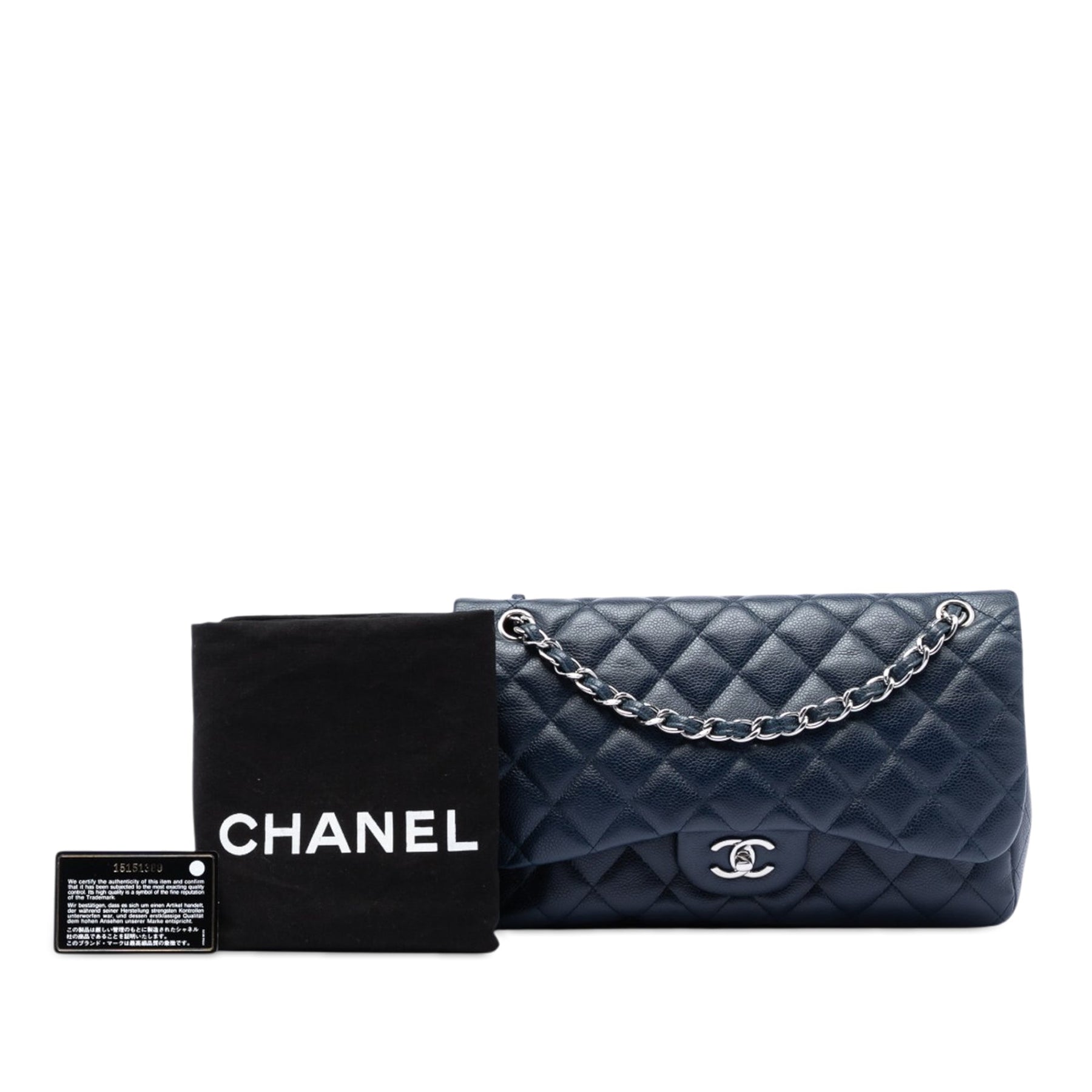 Chanel Jumbo Classic Caviar Double Flap