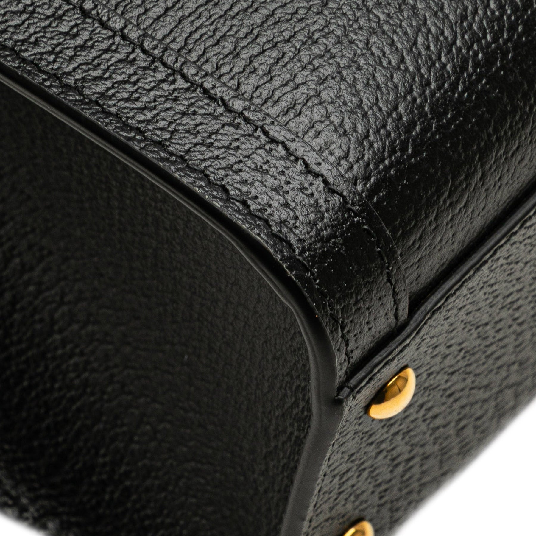 Gucci Small Leather Bamboo Diana Satchel