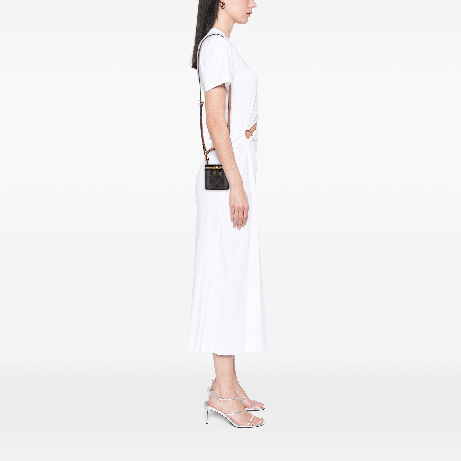Celine Mini Triomphe Coated Canvas Vanity Case