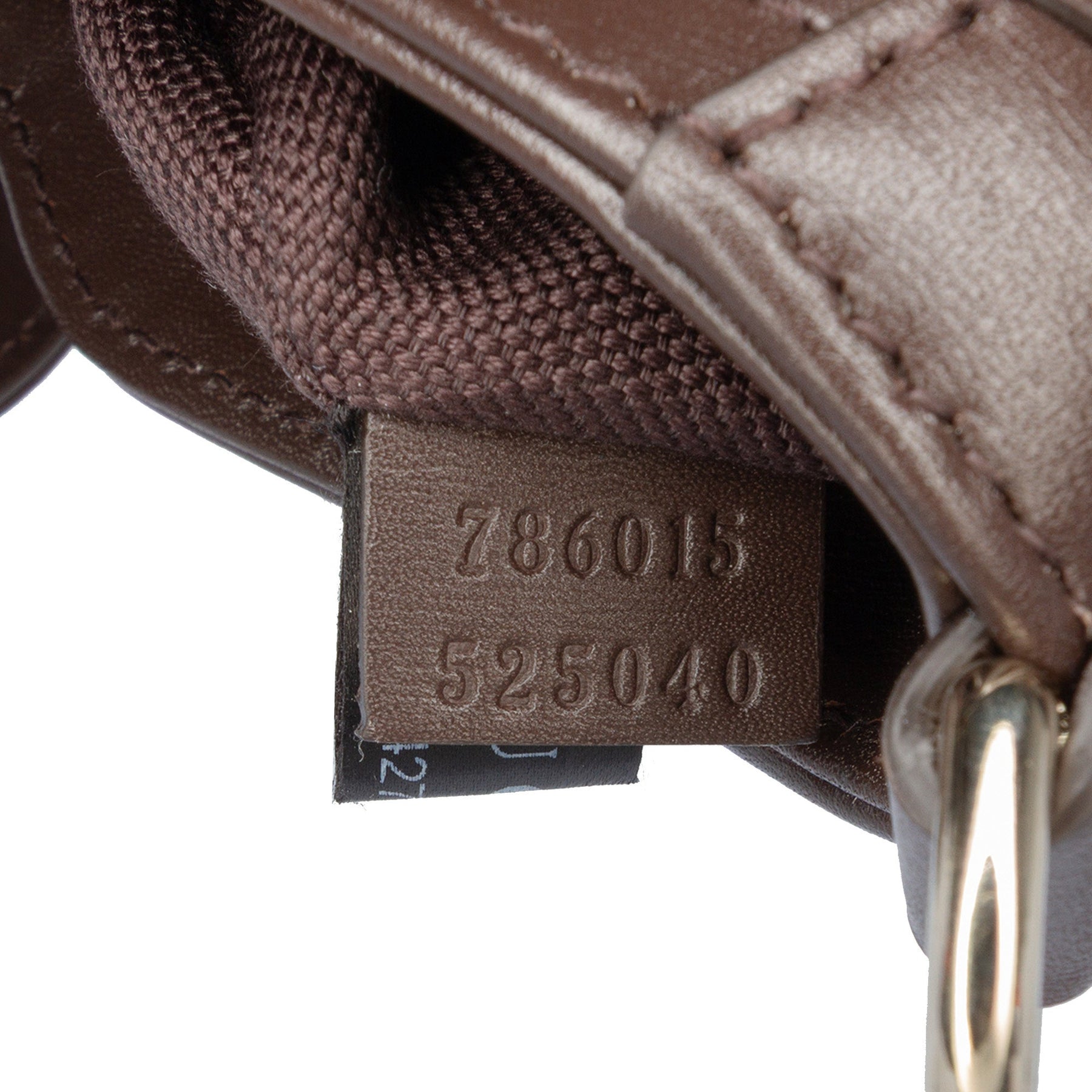Gucci Mini GG Supreme Moon Side Web Shoulder Bag